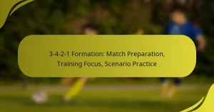 3-4-2-1 Formation: Match Preparation, Training Focus, Scenario Practice